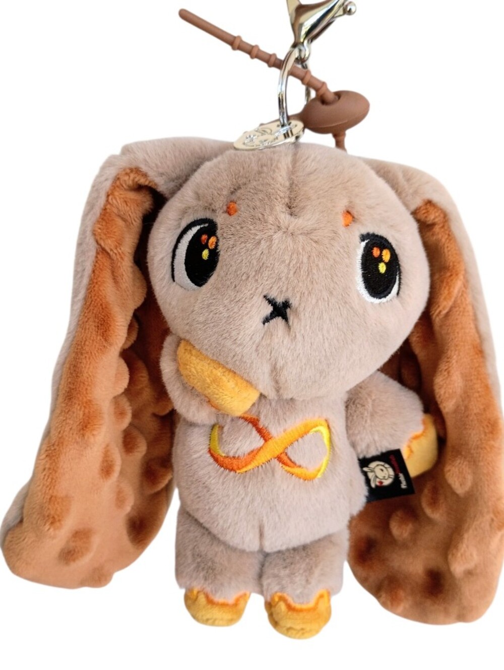 Plushie Dreadfuls Gold Autism Rabbit Keychain Plush 6"